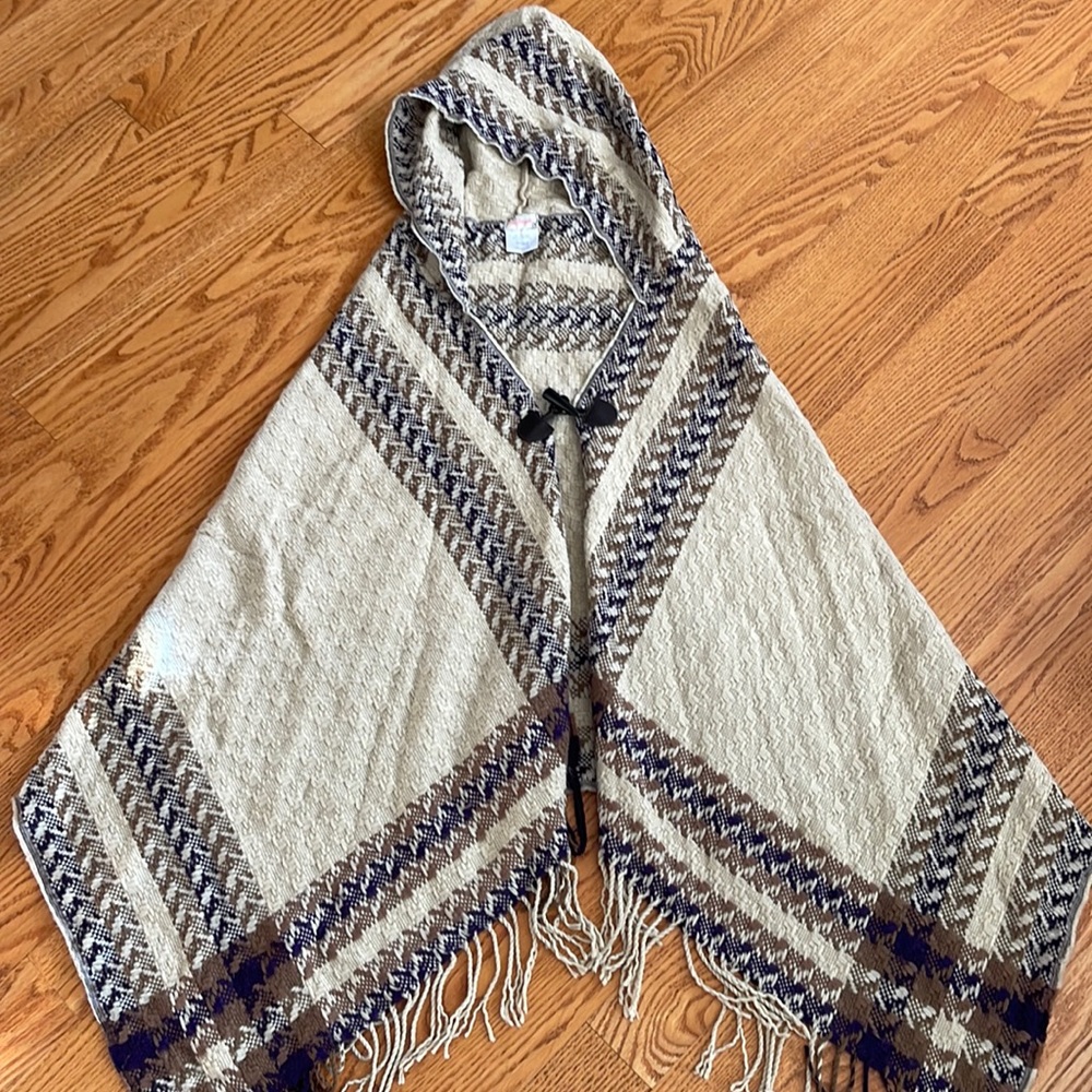 Free People Poncho One size fits all